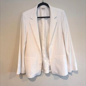 Zadig & Voltaire Women's Volly Band Blazer in white ivory  open blazersize Large